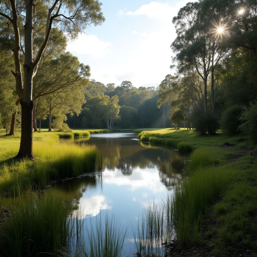 Blackburn Lake Sanctuary with native bushland and walking trails