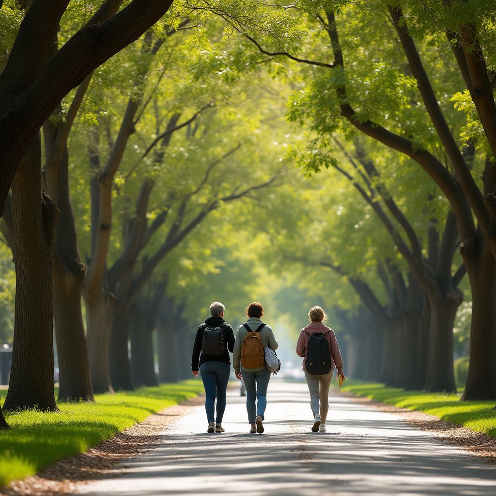 Guided neighborhood tour