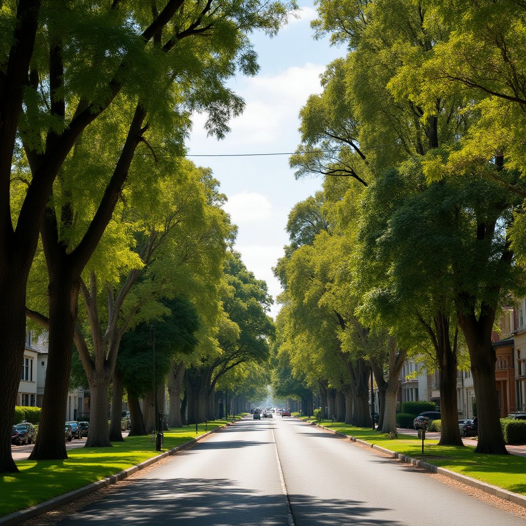 Ivanhoe's leafy streets with established trees and heritage homes