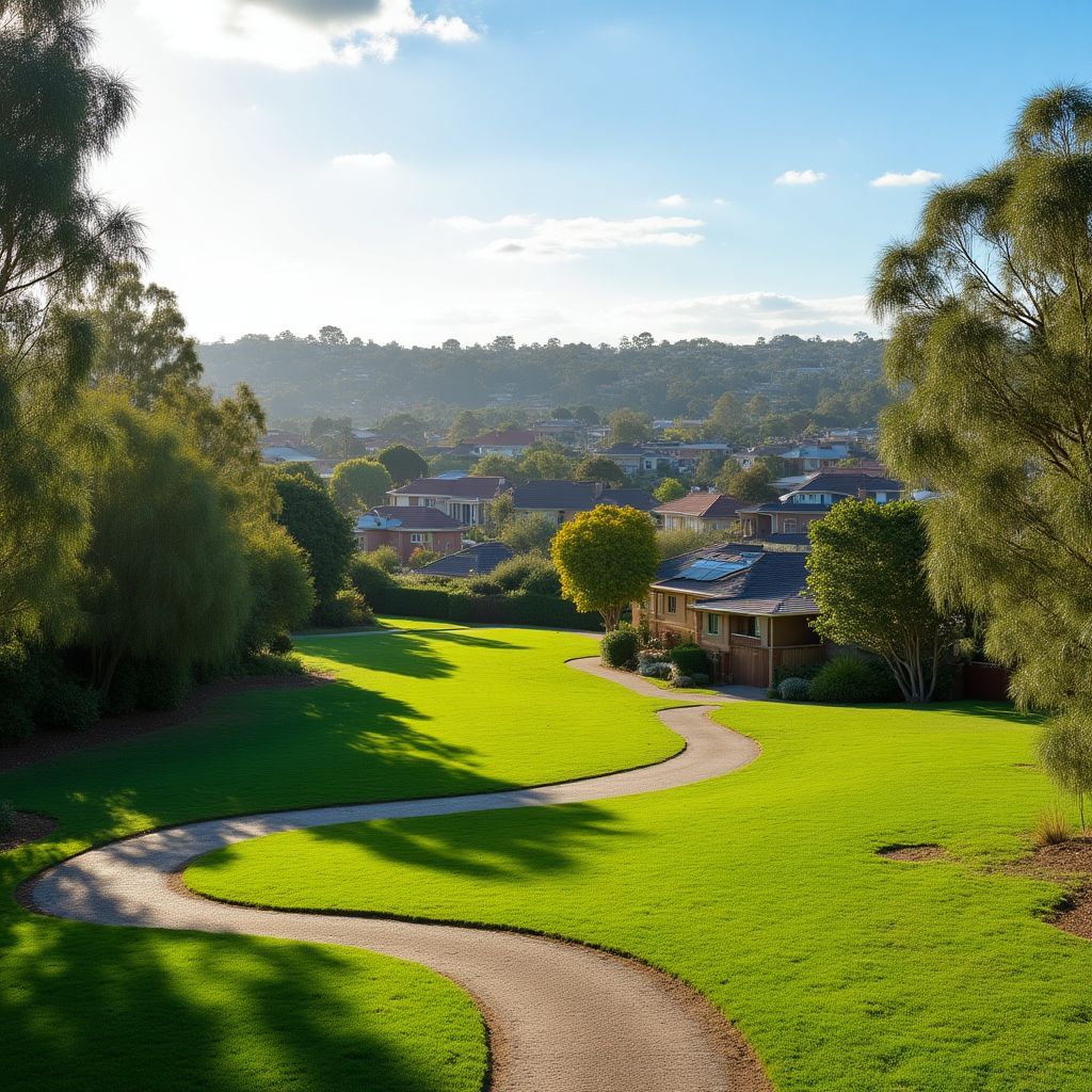 Mount Waverley's family-friendly streets with parks and modern homes