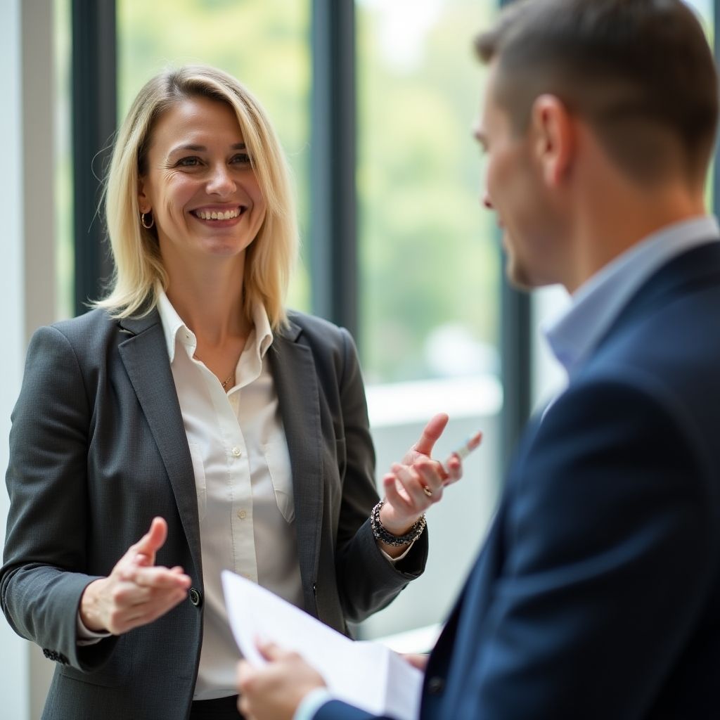 Real estate consultation in Melbourne suburb